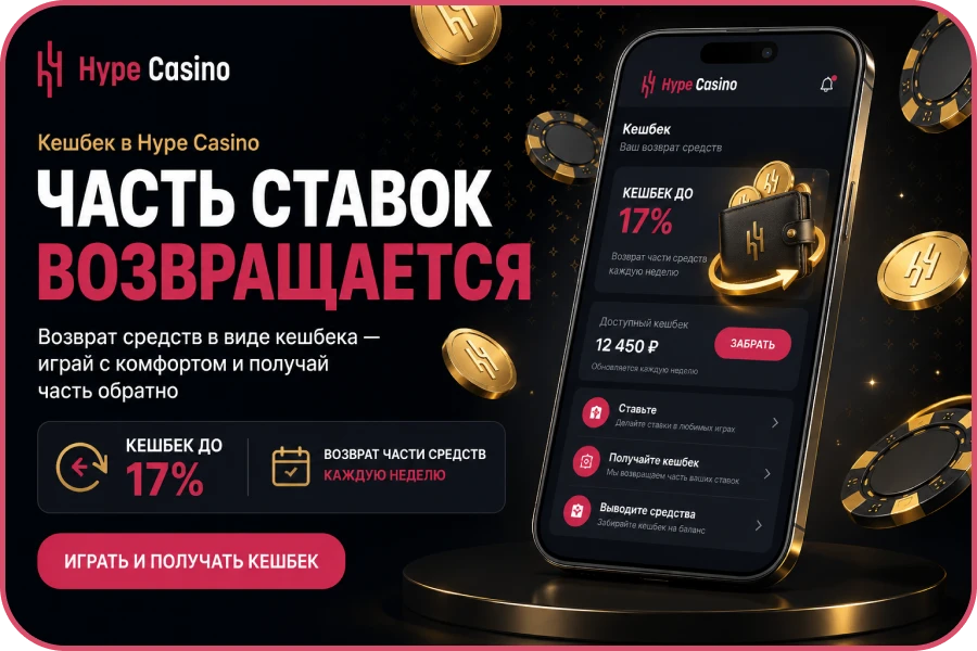кешбек hupe casino онлайн